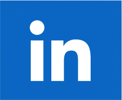LinkedIn-Logo in Blau und Wei&szlig;, symbolisiert berufliches Networking und Karriereentwicklung.